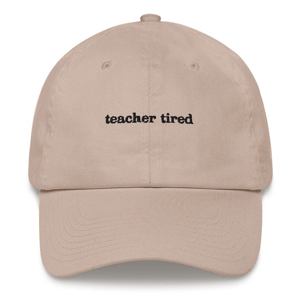 teacher tired
