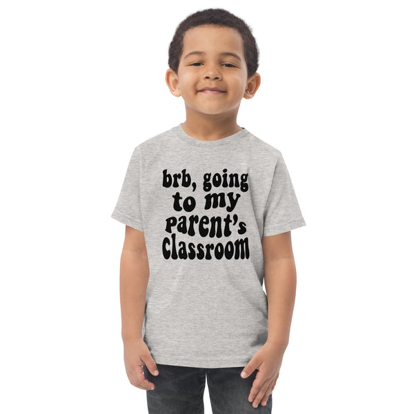 parent's class (black text) kiddo tee