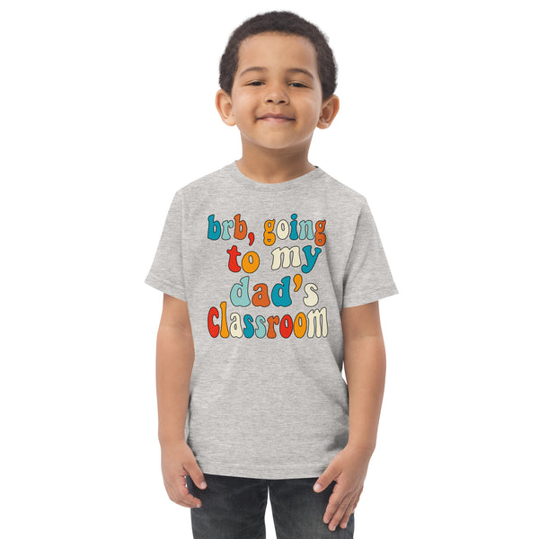 dad's class (colorful text) tee for kiddos