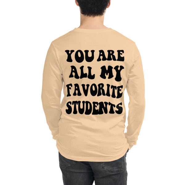 ~* PRINT ON BACK *~ you are all my favorite students