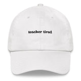 teacher tired
