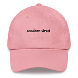 teacher tired