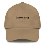 teacher tired