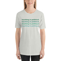 teaching is political tee under da sea