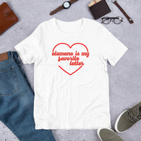 elemeno is my favorite letter tee