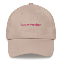 future teacher hat