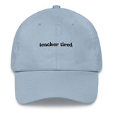 teacher tired