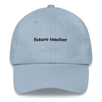 future teacher hat