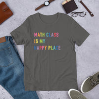 math is my happy place tee