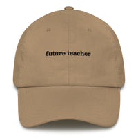 future teacher hat