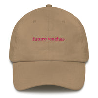 future teacher hat