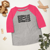 teacher's kid baseball shirt