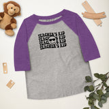 teacher's kid baseball shirt