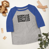 teacher's kid baseball shirt