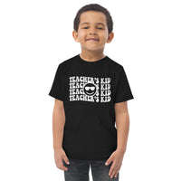 teacher's kid (white text) kid tee