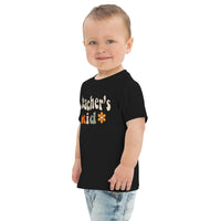 teacher's flower child tee for kiddos