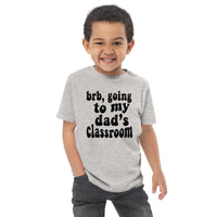 dad's class (black text) tee for kiddos