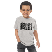 teacher's kid (black text) tee for kiddos