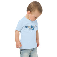 teacher's kid (blueberry) tee for kiddos