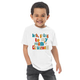 mom's class (colorful text) tee for kiddos