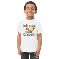 mom's class (colorful text) tee for kiddos