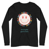 welcome to second grade smiley long sleeve tee