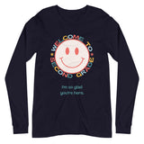 welcome to second grade smiley long sleeve tee