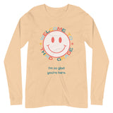 welcome to third grade smiley long sleeve tee