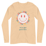 welcome to fourth grade smiley long sleeve tee