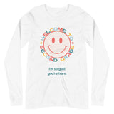 welcome to second grade smiley long sleeve tee