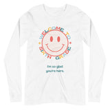 welcome to sixth grade smiley long sleeve tee