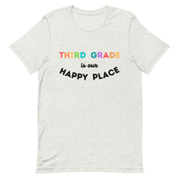 third grade is my happy place tee 2.0