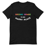 second grade is my happy place tee 2.0